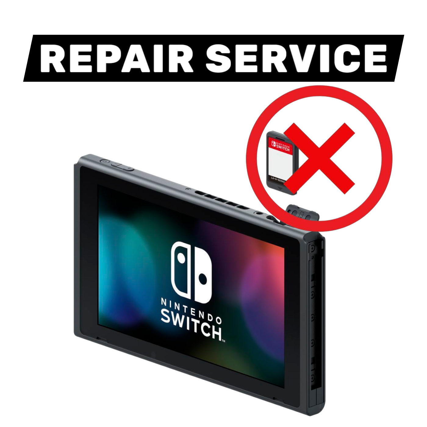 Nintendo Switch not reading games repair service