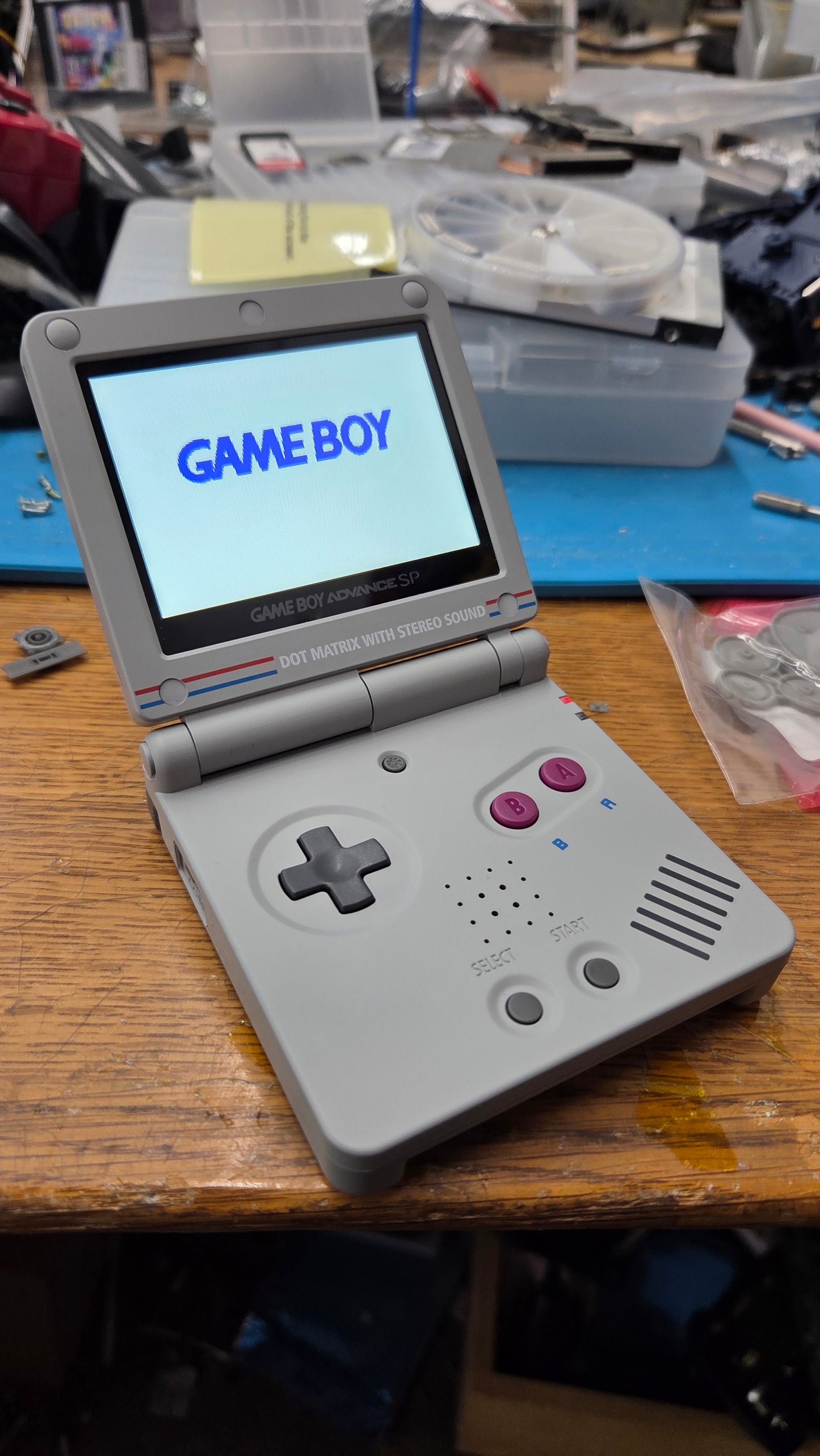 $169.99 IPS LCD install service for Gameboy Advance SP