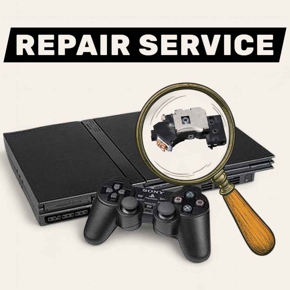 $74.99 PS2 Slim Laser Repair – Mail-In Service